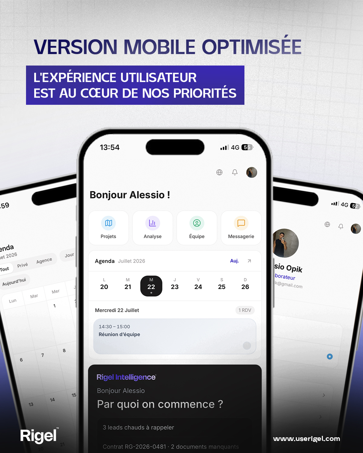 Rigel platform interface